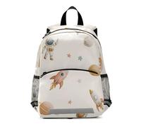 OWFKAY Sac à dos pour enfant Motif astronaute spatial Rockets Petit modèle