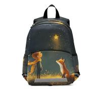 OWFKAY Sac à dos pour enfant - Sac à dos d'école pour garçons - Prince Fox - Petit sac à dos pour enfants