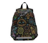 OWFKAY Sun Rockets Planet Petit sac à dos pour enfant Sac à dos d'école pour garçons et filles