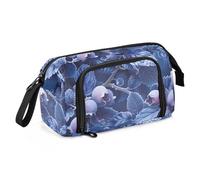 OWFKAY Trousse à crayons de grande capacité pour l'école, l'université, le bureau, pour adolescents, filles, adultes, étudiants, motif myrtilles, Motif myrtilles, Taille unique, Trousse de beauté