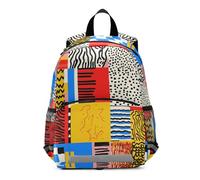 OWFKAY Vaporwave Sac à dos pour enfant Motif palette de couleurs Petit modèle
