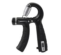OWill 5-60kg Hand Grip Strengthener, rehausseur de préhension entraîneur de préhension réglable avec compteur pour l'exercice de la force du poignet, de l'avant - bras et des mains, des doigts