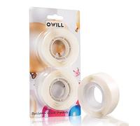 OWill 500 pcs pastilles adhésives double face pour ballons, amovibles autocollants Pour mariage, Noël, anniversaire, fête, bricolage, scrapbooking