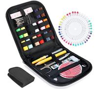 OWill Kit de couture 94 pièces - Fournitures de couture de qualité supérieure - Mini kit de couture pour débutants, voyageurs et réparations de vêtements d'urgence