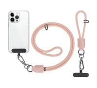 OWill Lot de 2 Longs et Courts Cordon Telephone Portable, Adjustable Nylon Cordon Telephone et Dragonne Telephone with Patch, Quality Metal Buckles Anti Theft Laniere Telephone Portable