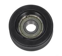 owing Roue de roulement de machine, poulie en acier à haute teneur en carbone avec boîtier en nylon pour équipement de fitness, pièce de rechange lisse à faible bruit, 35,5 mm de diamètre