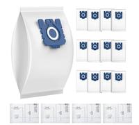 OWISUEE Sac Aspirateur pour Miele GN Séries, Sac à Poussières 3D d'Efficacité pour Complete C3/C2, Classic C1, S2 S4 S5 S6 S8 (Pack de 12 + 4 Filtres)