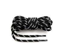 OWITER Timberland Lot de 2 paires de lacets robustes pour bottes de travail 120 cm, noir/blanc, Taille unique