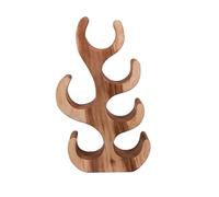 OWKAY Étagère à vin créative en bois massif en forme d'éléphant style rétro chinois fait à la main