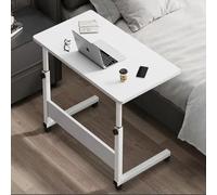 OWKAY Table élévatrice portable pour ordinateur portable avec poulie, table de chevet avec poulie