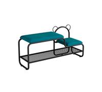 OWKAY Tabouret à langer de luxe nordique simple meuble à chaussures salon banc de rangement étagère à chaussures tabouret créatif