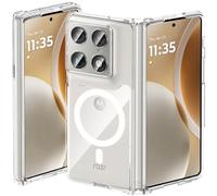 OWKEY Coque Magnétique pour Motorola Razr Fold 2026,Compatible avec MagSafe,Hard PC, Antichoc Anti-Rayures Bumper Protection Etui Housse Case Cover Motorola Razr Fold 2026, Transparent