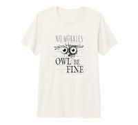 Owl Be Fine Meme | Hibou Amusant de Street Art Graffiti T-Shirt Haut de Gamme