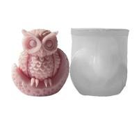Owl Candle Mold - 3D Silicone Animal Mold | Reusable Crafting Tool For Candle, Resin, Soap, Chocolate, And Plaster | Creative DIY Owl Design For Beginners, Tabletop Decoration, Home Centerpieces