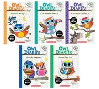 Owl Diaries 5-Book Collection Set (Book 6 to 10) - Fun Adventures, Friendship, and New Discoveries with Eva and Her Owl Pals