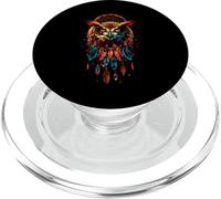 Owl Dreamcatcher Native American Indian Feathers Arts PopSockets PopGrip pour MagSafe
