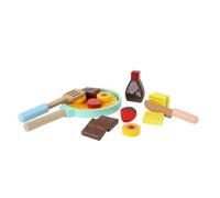 Owl & Fox Set de Crêpes en Bois FSC pour Enfant Dès 3 Ans