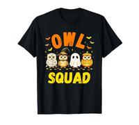 Owl Halloween Squad Costume | Happy Owloween Team T-Shirt