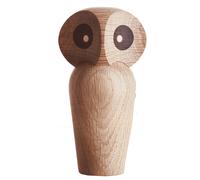 Owl Hibou Figure en bois grand naturel Architectmade - 5700010900301
