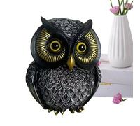 Owl Lamp, 3D Resin LED Night Light, Soft Ambient Glow Decor, Gentle Child-Friendly Lighting Feature, Calm Nighttime Illumination Function, Light Category, Lamp for Bedroom Bathroom Hallway Use