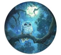 Owl Puzzle 1000 Pièces Educa Jouet en Bois Cadeau Unique Décoration Intérieure Jeu Éducatif Challenge Toy Adultes Et Enfants À Partir De 14 Ans 1000pcs (67.5x67.5cm)