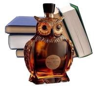 Owl Shape Decanter - Wine Glass Bottle for Party | 350ml Drink Container with Artistic Design, Liquor Serving Accessory, Husband Neighbor Family Gathering Christmas Weddings Restaurant Home Bar