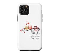 Owl You Need is Love! Cute Funny for Owl Lovers Coque pour iPhone 11 Pro