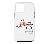 Owl You Need is Love! Cute Funny for Owl Lovers Coque pour iPhone 12 Mini