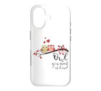 Owl You Need is Love! Cute Funny for Owl Lovers Coque pour iPhone 17