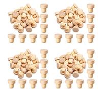 OWLEEN Bouchons de Bouteille de Vin 96Pc Bouchons de Liège En de T pour Bouchon de Vin Bouchon de Vin Bouchons de Vin Réutilisables Bouchon de Vin En Bois et En Caoutchouc