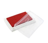 OWLEEN Tampon encreur couleur rouge empreinte digitale pour enfants