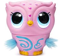 Owleez, Jouet Bébé Hibou Volant Interactif avec Effets Sonores et Lumineux (Rose), à partir de 6 Ans