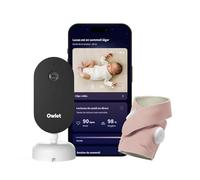 Owlet Dream Duo™ 3 - Moniteur bébé avec Dream Sock™ et caméra 2K HD | Certifié médicalement, suit le rythme cardiaque, l’oxygène et le sommeil, avec vidéo HD et alertes en temps réel.