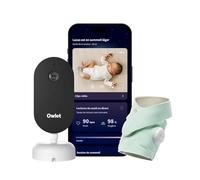 Owlet Dream Duo™ 3 - Dream Sock Mint + Dream Sight - Système intelligent de surveillance de la santé de bébé - Suivi santé et vidéo 2K HD