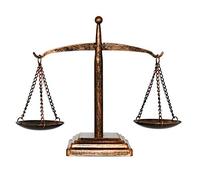 Owlgift Présentoir à Bijoux en métal Simple en Forme de Balance, Plateau de Rangement pour cosmétiques, Rangement de Bijoux, Centre de Table Unique, Bronze