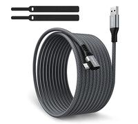owlhold Câble de Connexion Compatible pour Oculus Quest 2, Câble USB 3.1 vers USB C 5Gbps Câble de Connexion 3M Compatible avec Oculus/Meta Quest 2 Accessoires Casque VR