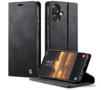 owlhold Coque Samsung Galaxy A07 Housse Antichoc en Cuir PU Premium Fentes Cartes Etui [Blocage du Signal RFID] Pochette de Portefeuille avec Fonction Support à Rabat Housse Galaxy A07 -Noir