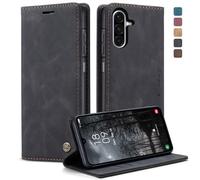 owlhold Coque Samsung Galaxy A26 5G, Housse Antichoc en Cuir PU Premium Fentes Cartes Etui Pochette de Portefeuille avec Fonction Support Case à Rabat pour Samsung Galaxy A26 -Noir