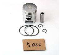 OwlKay Scooter 50cc 70cc 41mm 47mm Piston Kit for Suzuki Katana Zillion 50 LC 2 Temps (Color : 50cc 41mm)