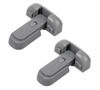 OWLMATE 2 Pièces Sécurité Bébé et Enfants Serrures de Réfrigérateur Frigo à Porte Unique Facile à Installer et à Utiliser Adhésif 3M VHB Sans Outils Fonctionnement à Une Seule Main Gris