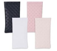 OWLMATE 4 Pièces Etui Lunettes Souple, Étui à Lunettes, Etui a Lunette Souple, Pochette Lunettes Étui Portable pour Lunettes de Soleil Étuis à Lunettes Femme