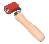 OWLMATE Rouleau de pression, rouleau en caoutchouc, outil de soudage de toiture en PVC, rouleau de couture 40 mm, rouleau de couture pour papier peint rouge pour couture de chant de bâches en PVC