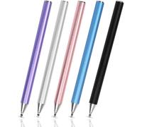 Owlmate Stylet Tactile Universel Capacitif - Lot De 5 - Compatible Avec Smartphones, Tablettes Et Ordinateurs Portables À Écran Tactile