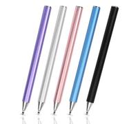 OWLMATE Stylet Tactile Universel Capacitif - Lot de 5 - Compatible avec Smartphones, Tablettes et Ordinateurs Portables à Écran Tactile