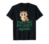 Owls are My Spirit Animal - Jolie Chouette T-Shirt