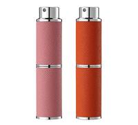 owlyee Flacon de parfum de voyage rechargeable - 8 ml - Mini vaporisateur de Cologne vide en cuir pour homme - Petit pulvérisateur d'échantillon de parfum - Recharge portable pour voyage Essentiels de