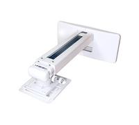 OWM3001ST - Kit de montage - ajustable - pour projecteur - jet court - blanc - montable sur mur