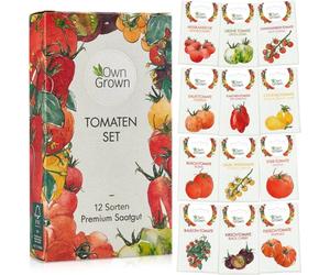 Own Grown Coffret de 12 Semences - Tomates - 1 kit