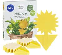 Own Grown Stickers Jaunes Anti-Moucherons - 60 pièces