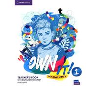 Own it! Level 1 Teacher's Book with Digital Resource Pack